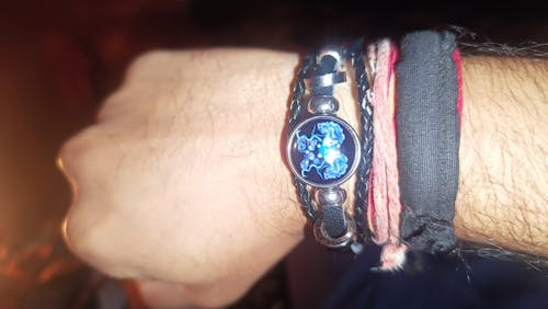 Zodiac Cosmic Leather Bracelet