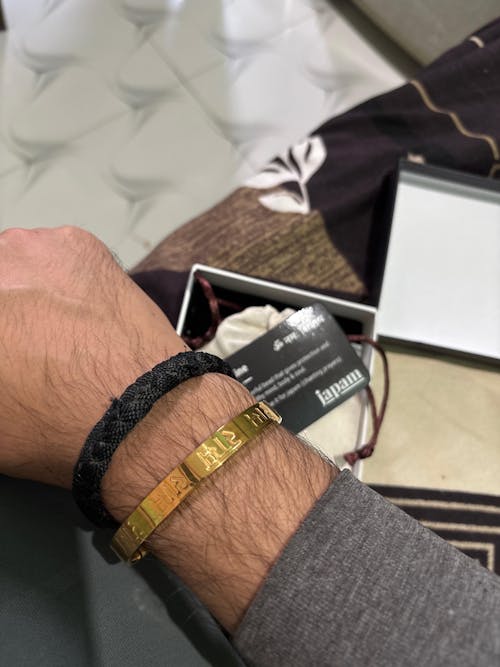 Gold Plated Ram Ji Kada