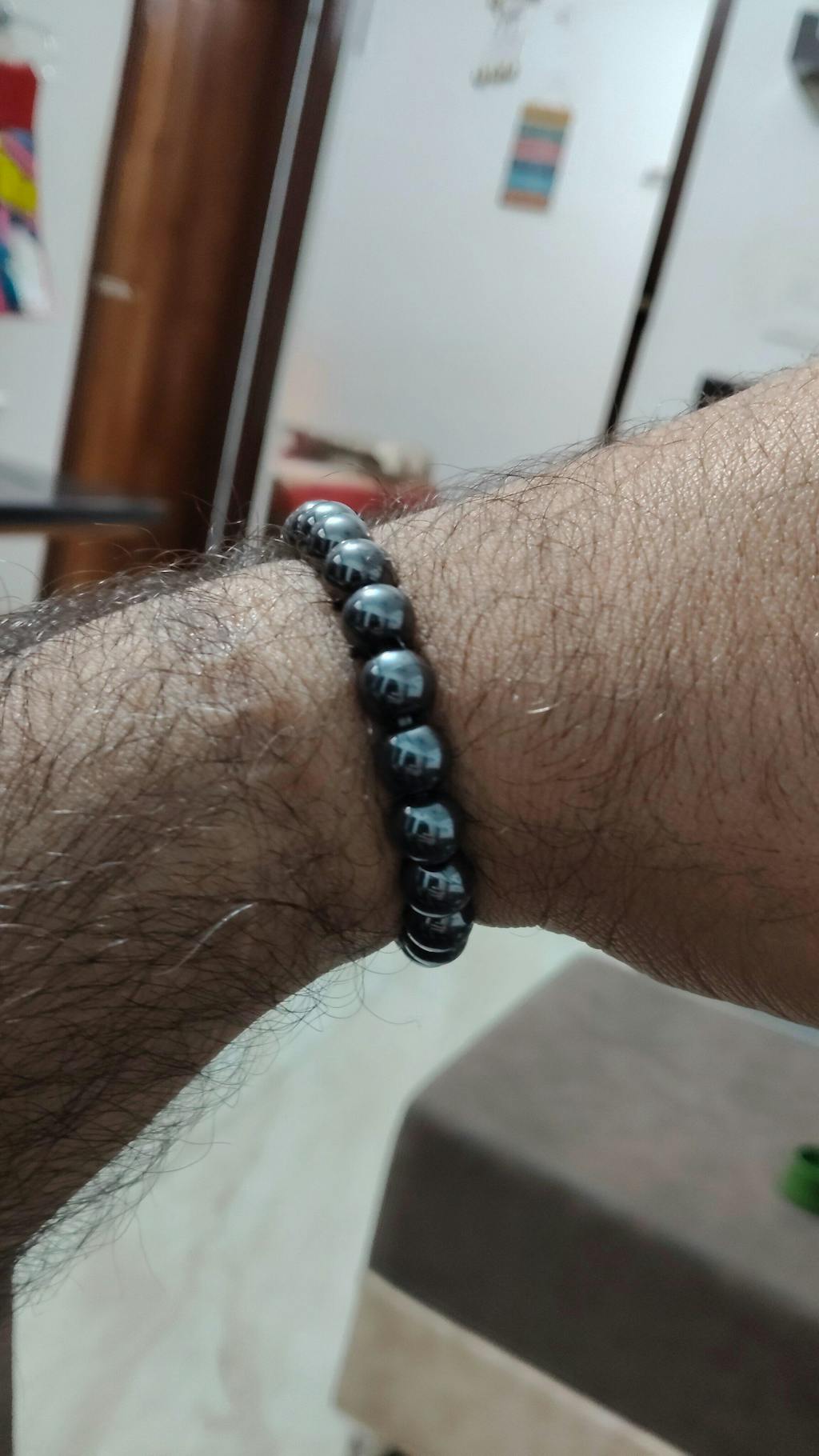 Hematite Strength Stone Band
