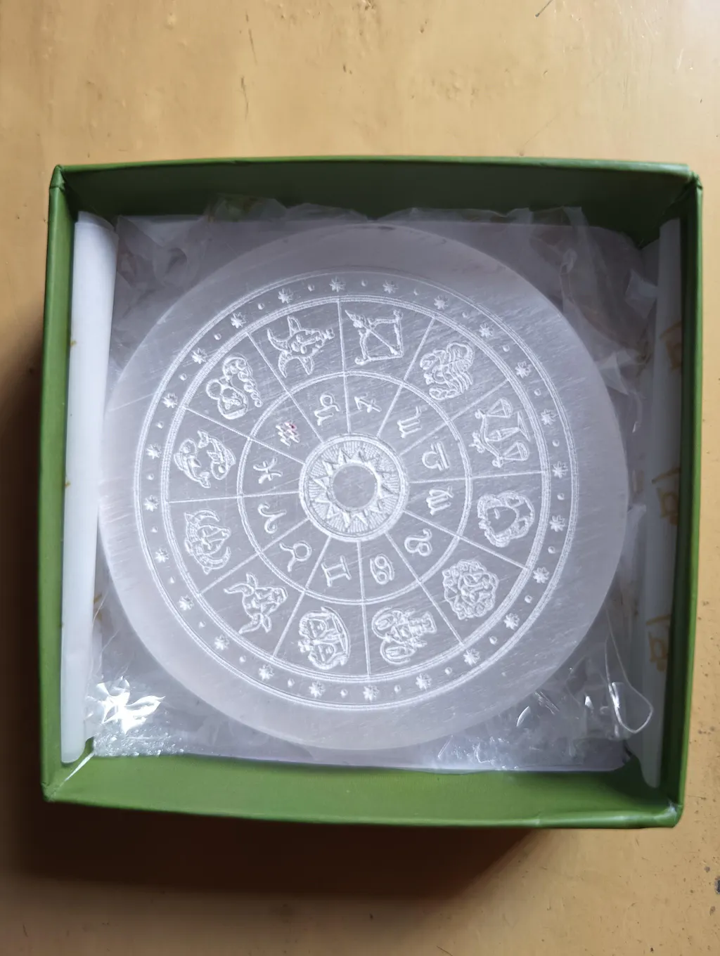 Celestial Selenite Charging Plate