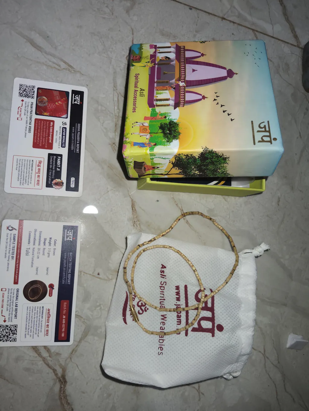 Asli Tulsi Kanthi Mala