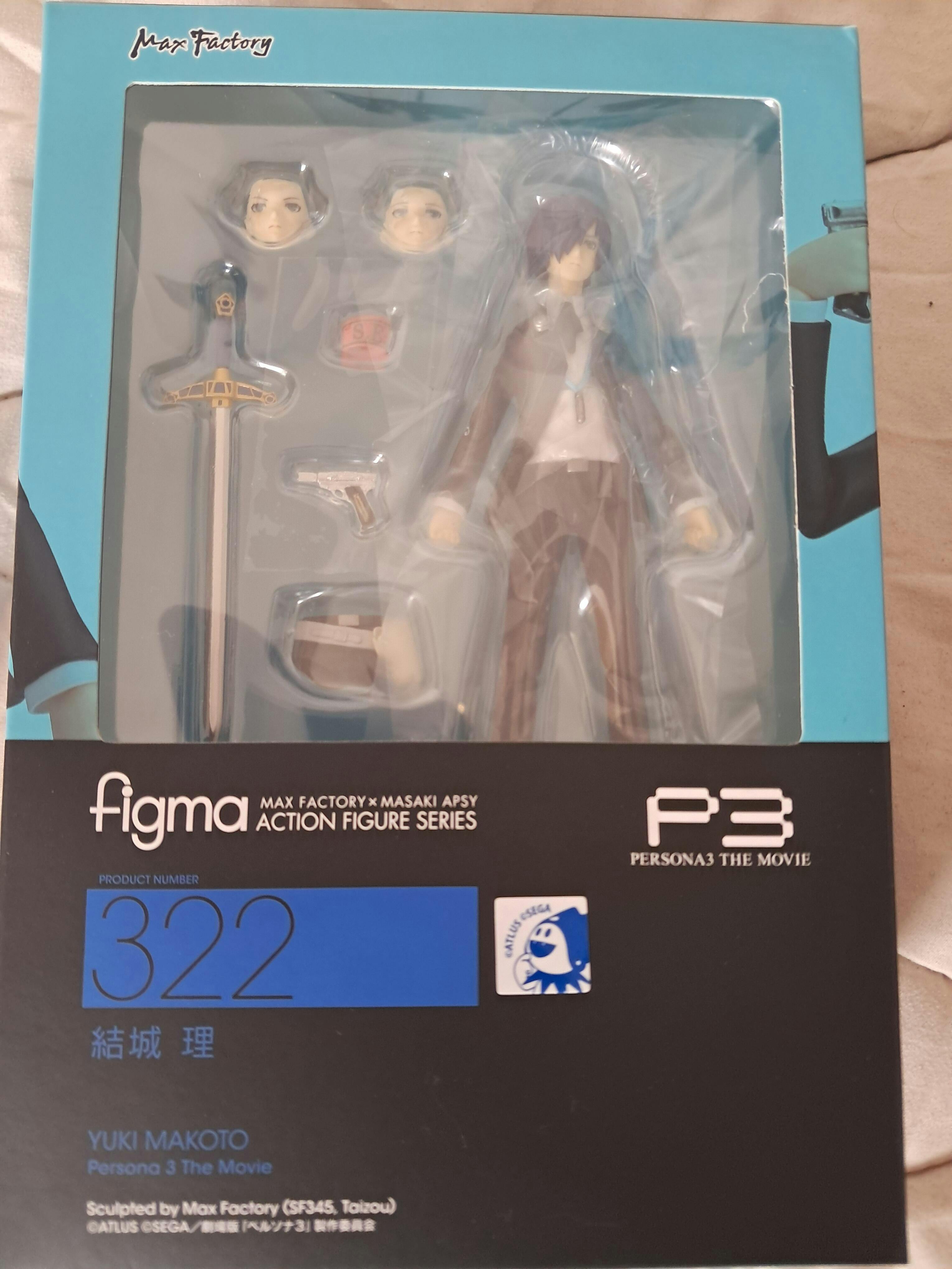 Max Factory Figma 322 Persona 3 Makoto Yuki Articulated Figure