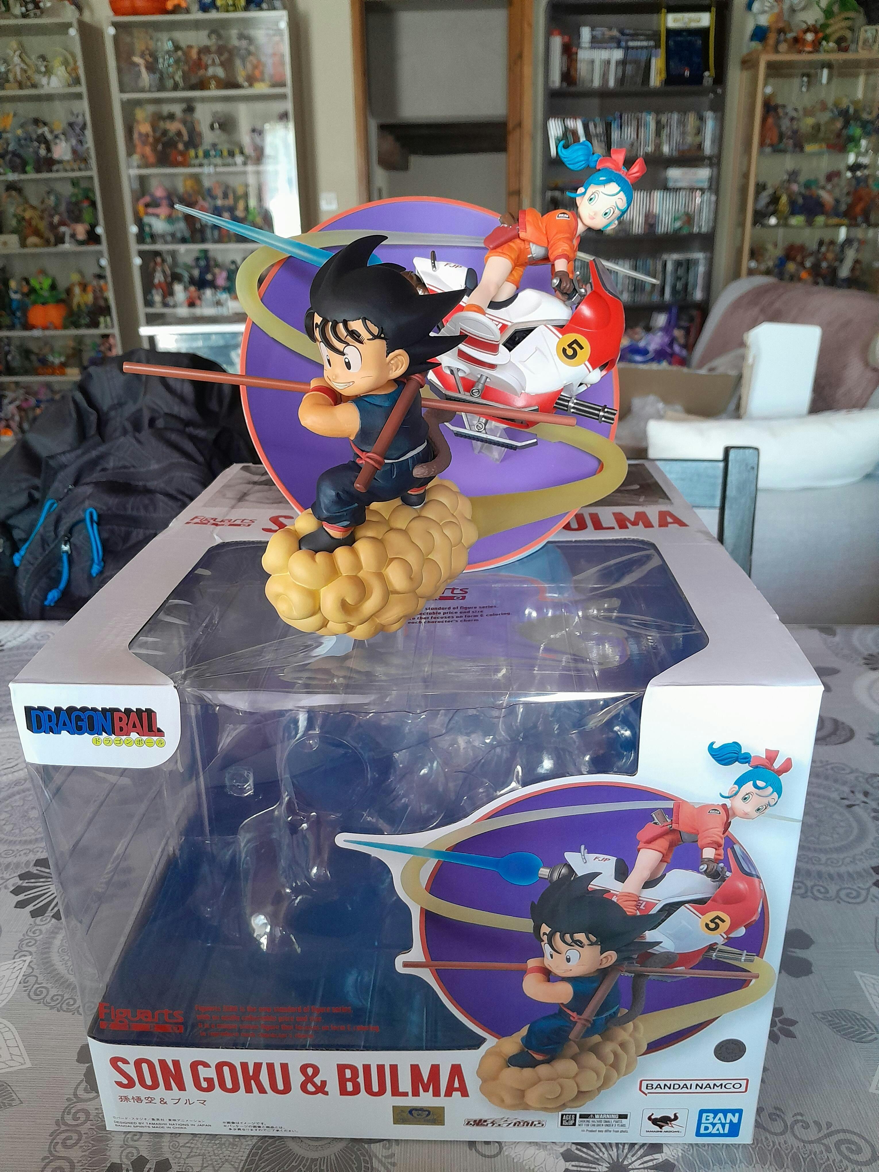 Figurine Son Goku & Bulma Figuarts Zero 17 cm – Dragon Ball | Japandco