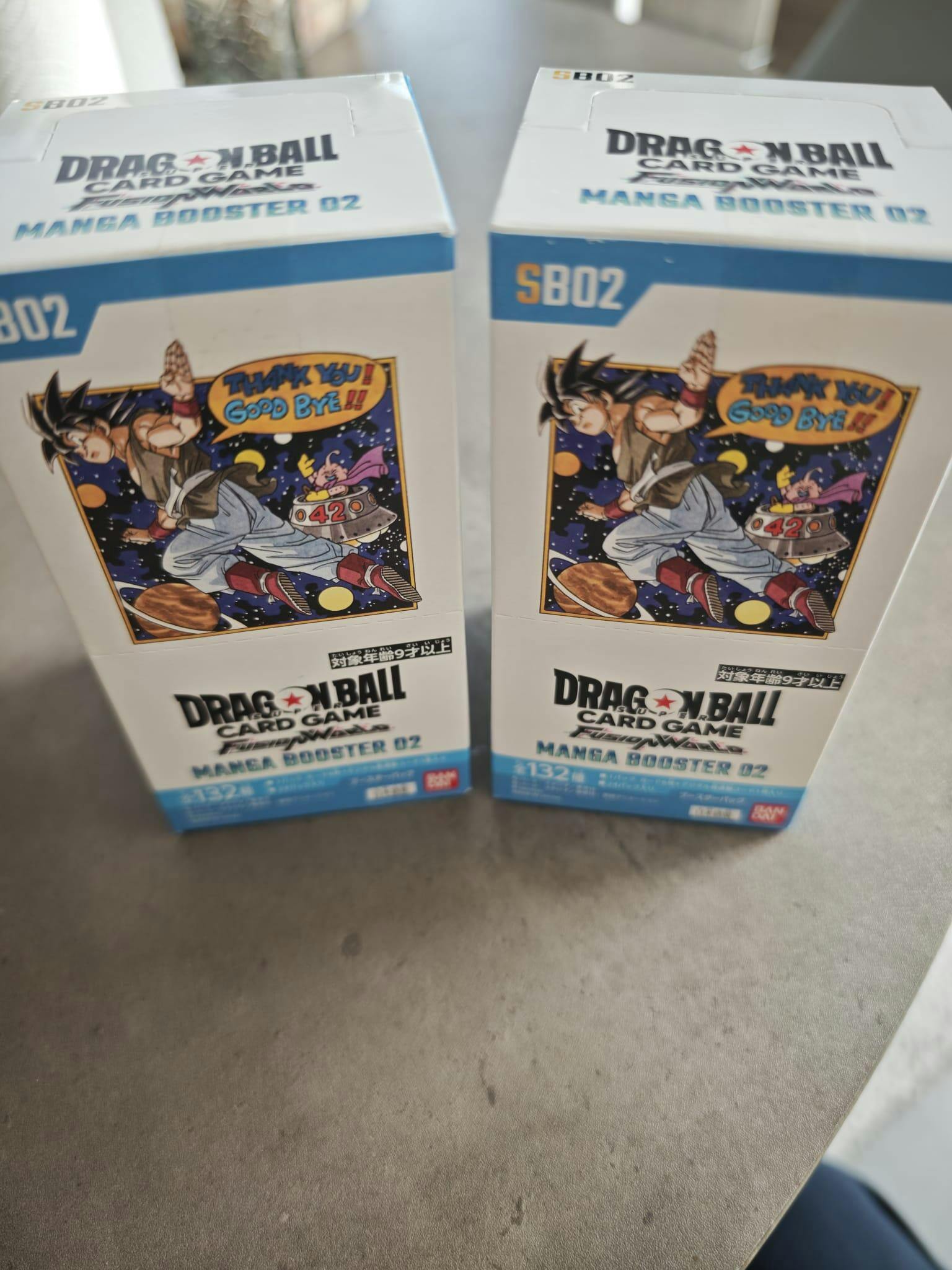 Cards Manga Booster SB02 Booster – Dragon Ball | Japandco