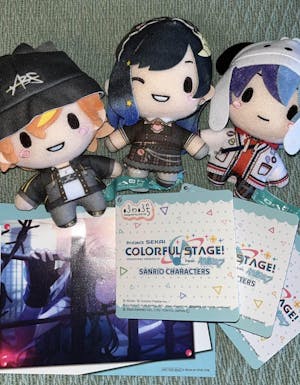 Llavero VIVID BAD SQUAD Nui Plush Sanrio X Project Sekai Colorful Stage! ft. Hatsune Miku Aoyagi Toya Shinonome Akito Azusawa Kohane Shiraishi An
