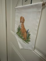 Nova Scotia Duck Tolling Retriever Cotton Canvas Banner