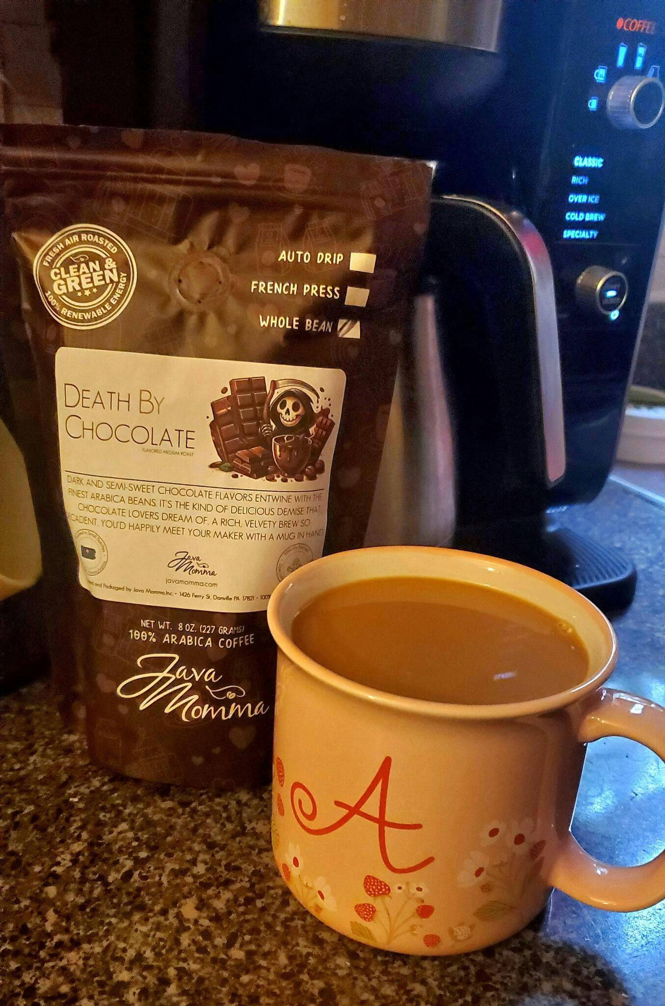 Death by Chocolate Flavored Coffee | Java Momma
