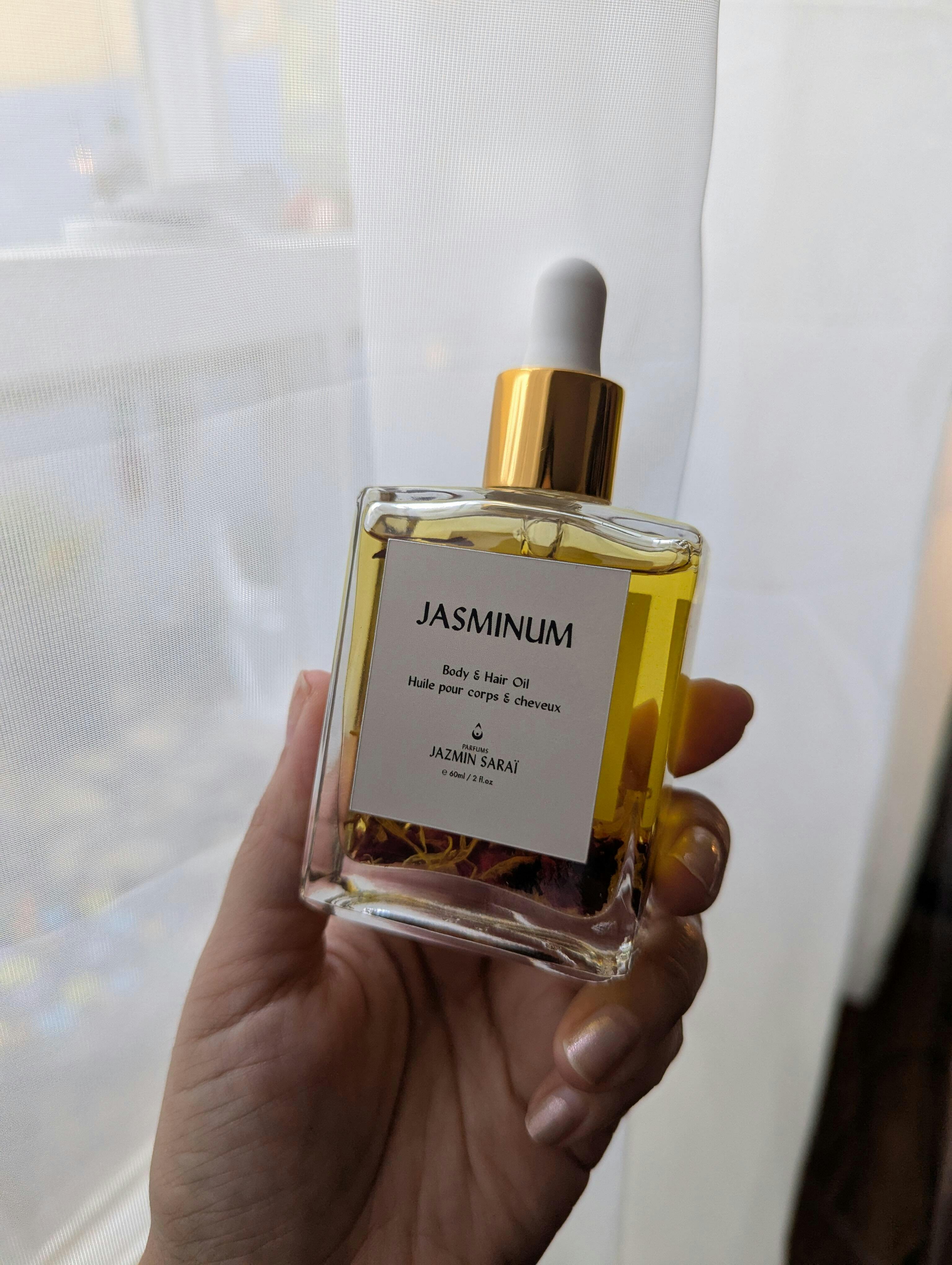 Jasminum Organic Body & Hair Oil - Jasmine Sambac & Ginger