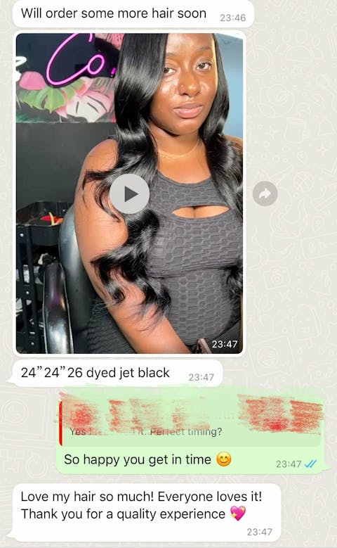 Top Burmese Virgin Hair Straight Hair Bundle #1B