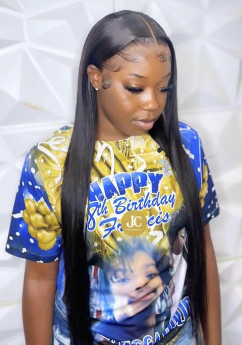 13*4 HD Full Frontal Wig #1B - 180%