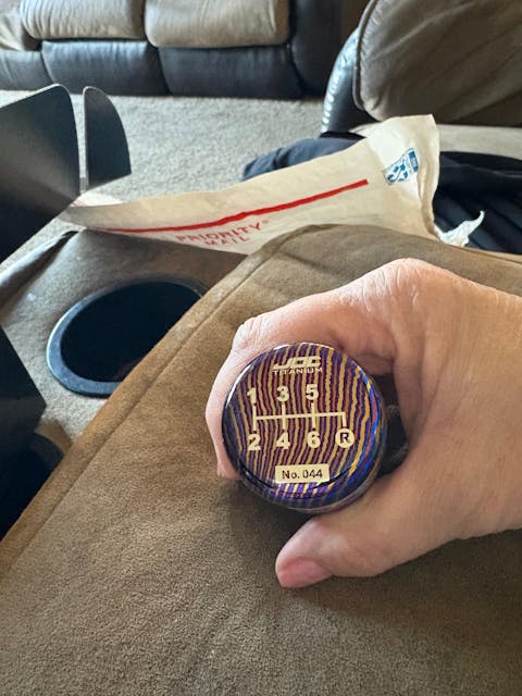 JDC Special Edition Timascus Piston-Type Shift Knob (Universal)