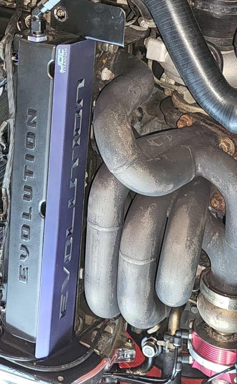 JDC Titanium Valve Cover Heat Shield | Mitsubishi Evo 4-9 | JD