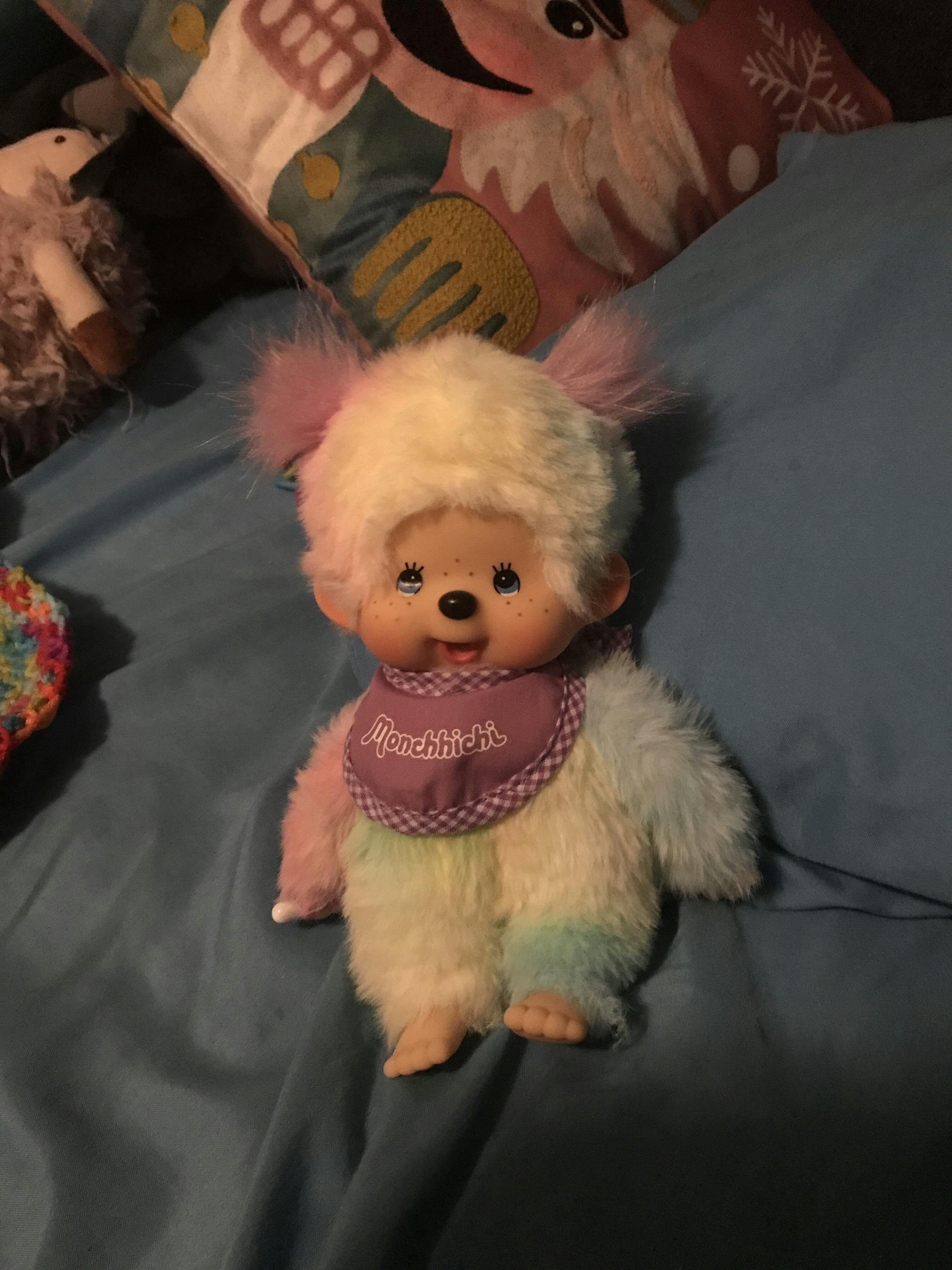 Save Big on Monchhichi Tie Dye Girl Plush Doll - Jellybeet