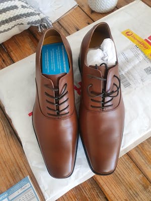 Mr. Webern Brown 7cm | 2.8 inches Taller Mens Oxford Shoes