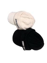 Unisex Knit Cap ツバ付きニットキャップ 男女兼用 ゴルフウェア 二重構造 暖かい 帽子 おしゃれ 2025年秋冬 日本製