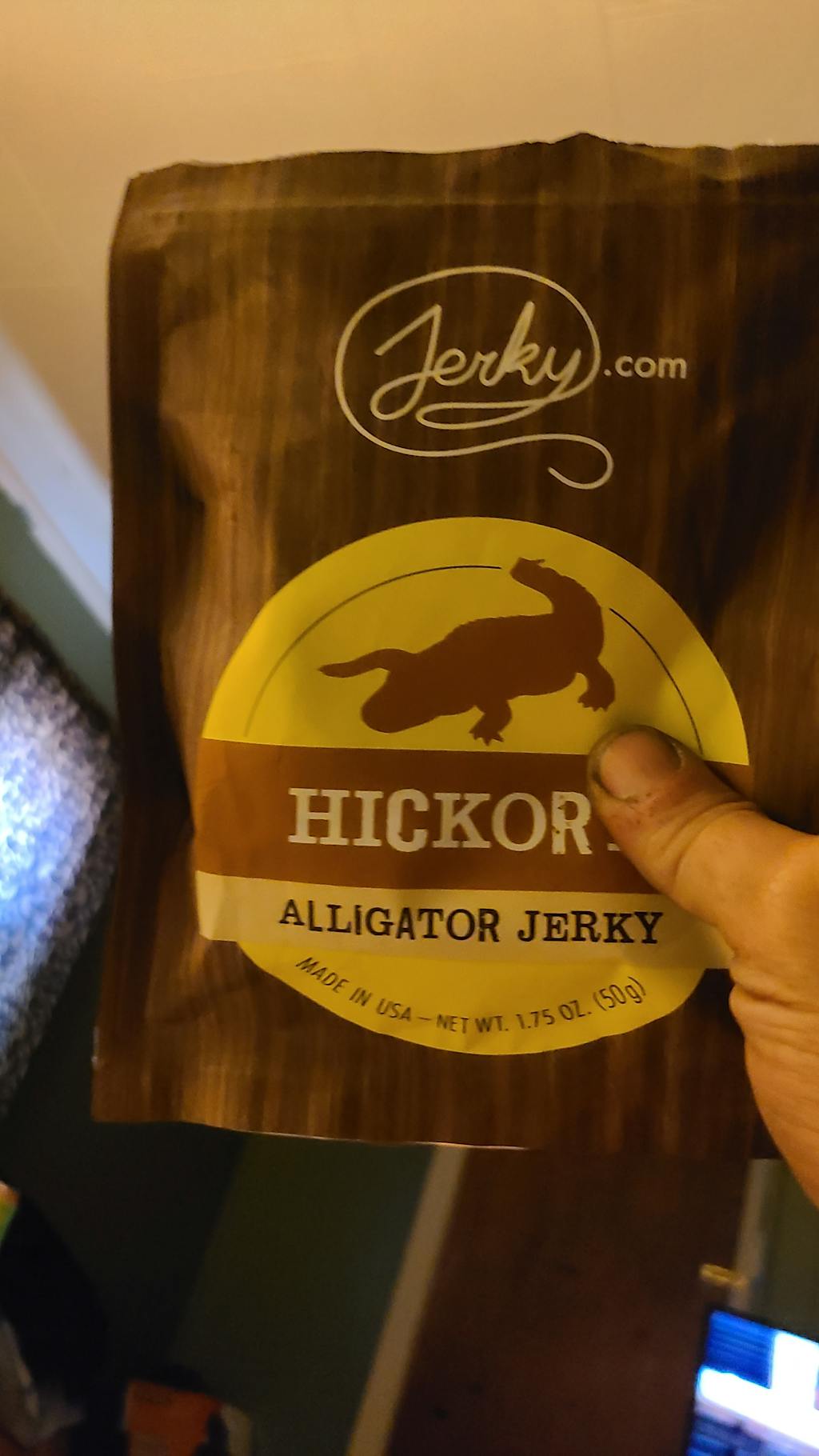 Hickory Alligator Jerky Gator is finally in stock! Order quickly