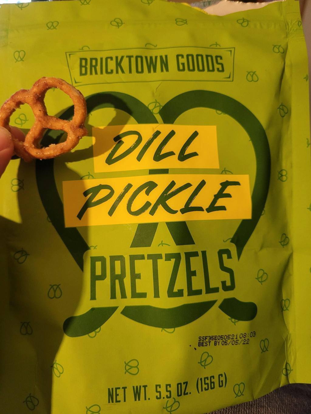 Flavored Pretzels Dill Pickle