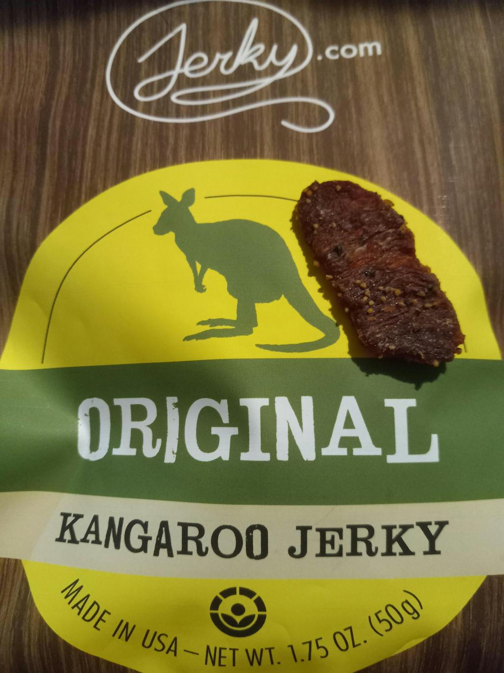 Original Kangaroo Jerky Not in stock often. Get it while you can