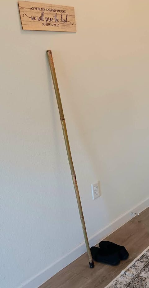 Bamboo Walking Stick -  Hiking Staff