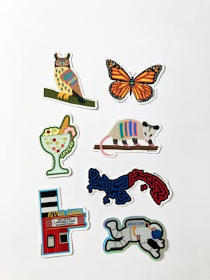 Custom Shape Stickers