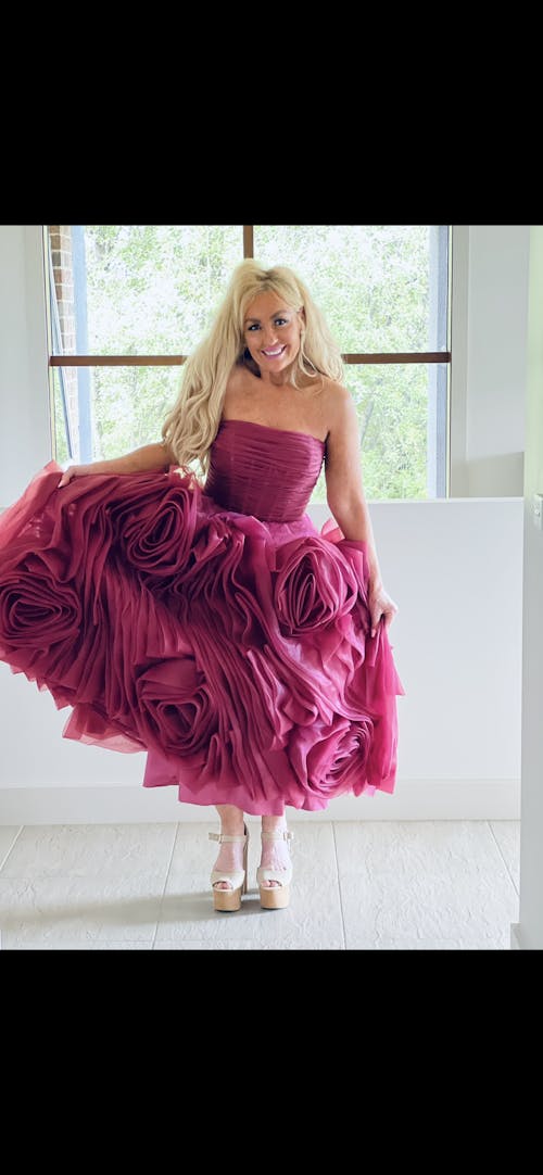 Unreal Sensibility Strapless Midi Dress