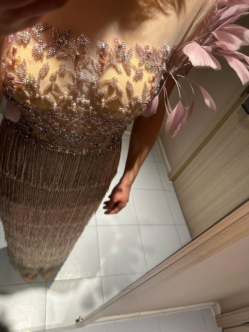 Aphrodite Tassel Midi Dress