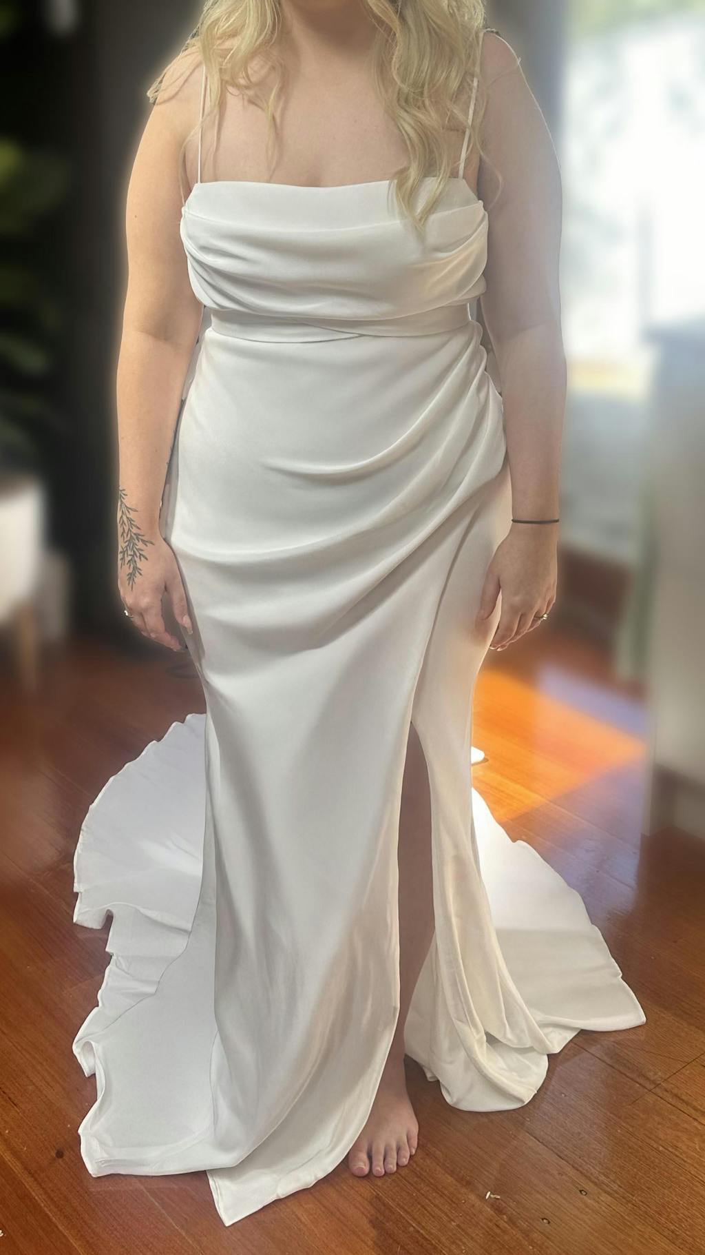 Now and Always Satin Wedding Dress