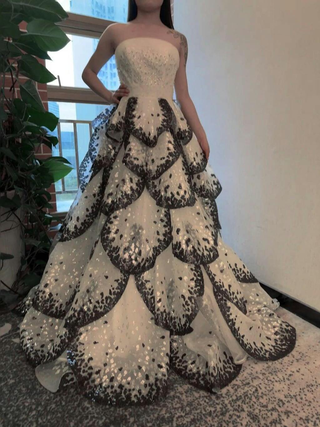 Keep it Stunning Strapless Evening Gown