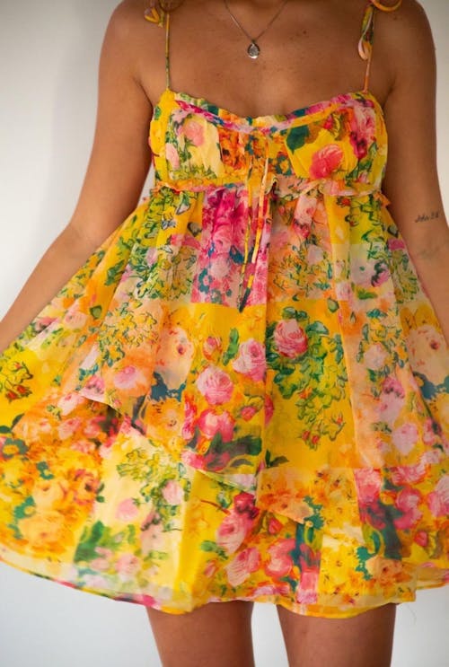 Perfect Vacay Floral Print Mini Dress