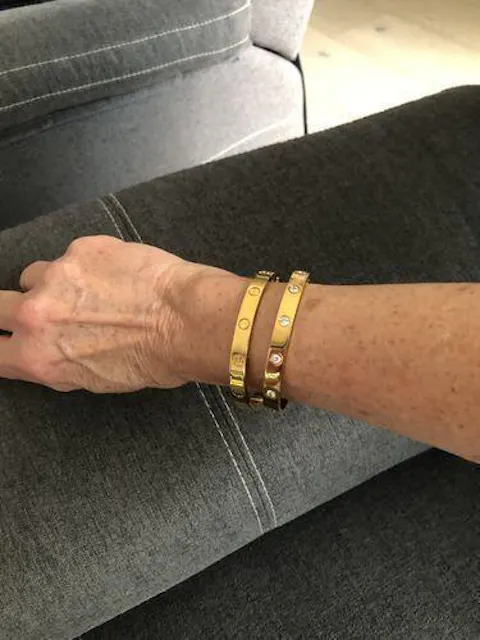 JUSTE BRACELET 2.5MM DIAMONDS
