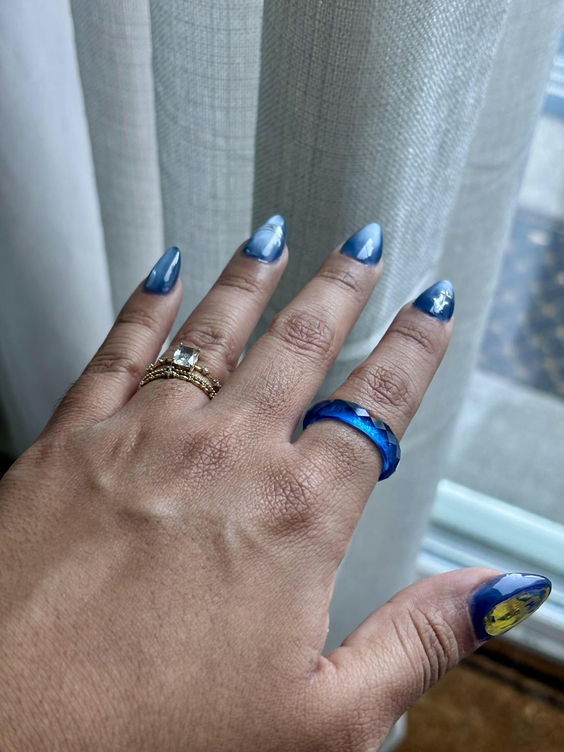 Immortal Sapphire - Solid faceted