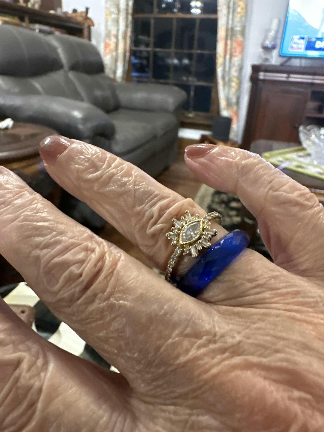 Immortal Sapphire - Solid faceted