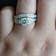 Jewsilver Classic Round Cut Sterling Silver Bridal Sets