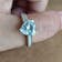 Jewsilver Sidestone Classic Heart Cut Sterling Silver Ring