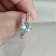 Jewsilver Unique Newest Round Cut Sterling Silver Engagement Rings