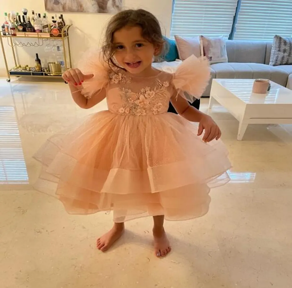 Luxurious Flower Girl Dress Baby Girl Christmas Dress Toddler Birthday Ball Gown main image 1