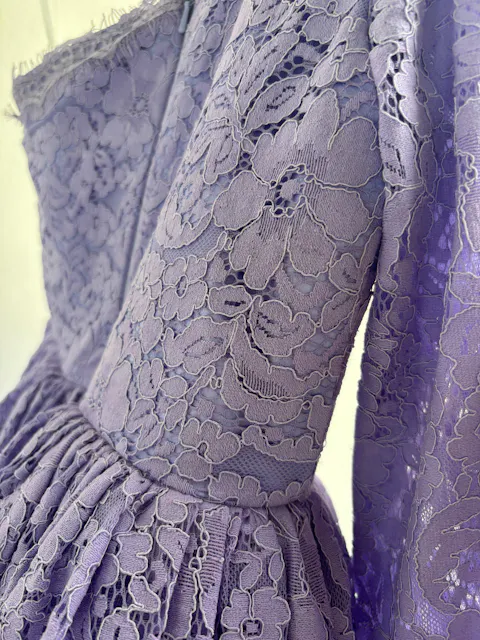Elegant Lilac Girl Dress One Shoulder Flowers White Princess J154