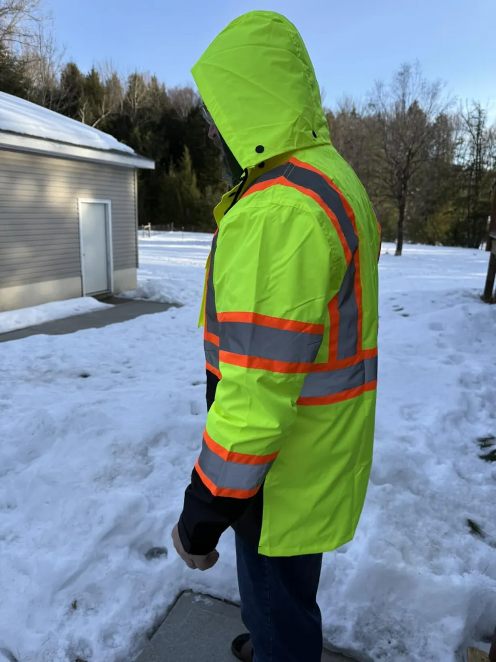 Rain gear customer photo