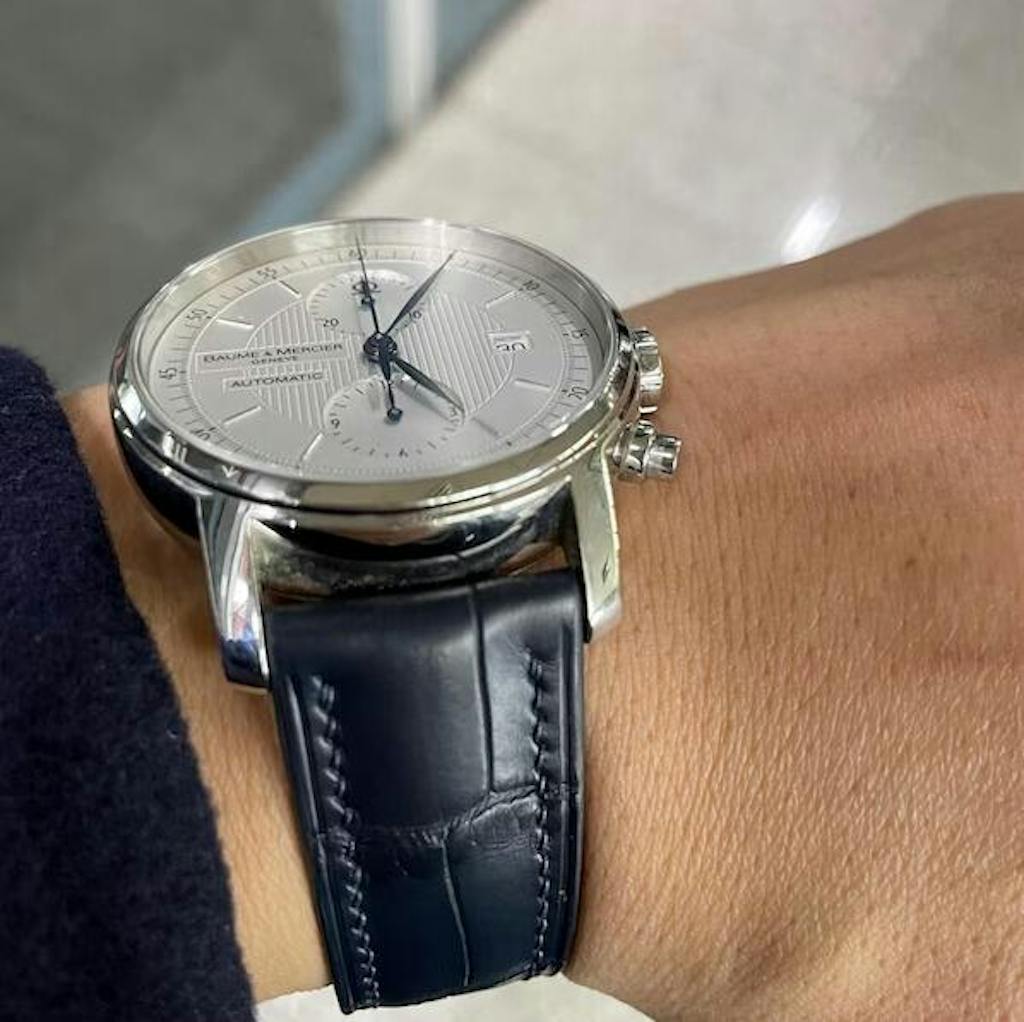 ダークグレー ダークネイビー ダークフォレスト ダークパープル クロコダイル アリゲーターワニ革 甲丸タイプ 本ワニ革 本革 凹凸型 カーブエンド (弓カン)