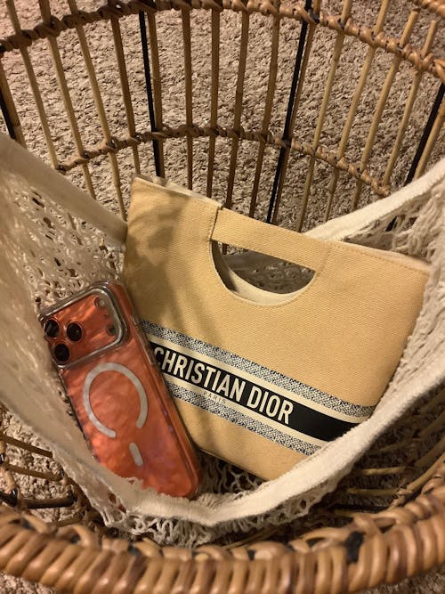 Upcycled Dior Dust Bag-CD Bag