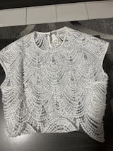 CAMISOLA PEARLS BRANCO