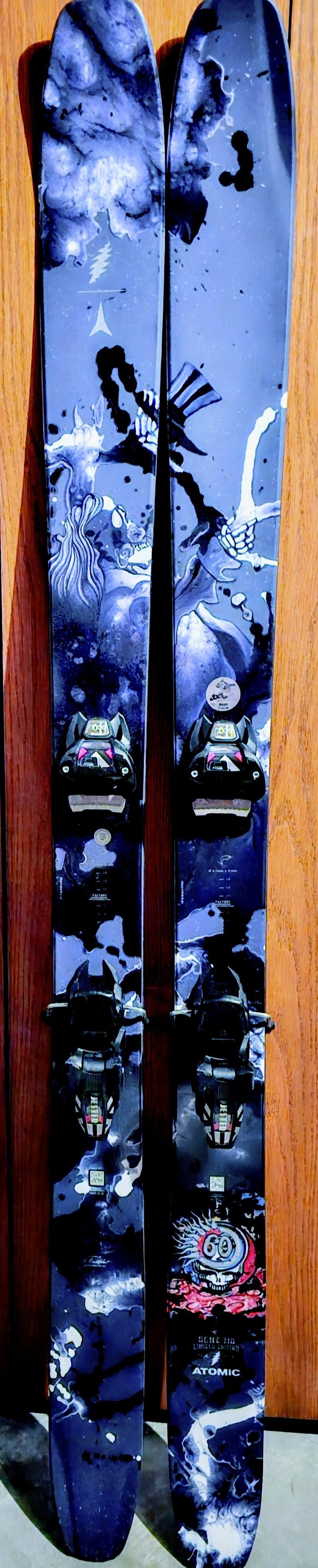 ATOMIC BENT 110 GRATEFUL DEAD LIMITED EDITION SKIS 2025/2026