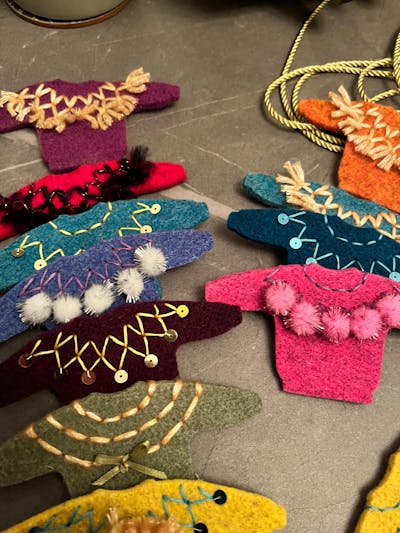 Festive Jumpers to Decorate - simple and fun to make