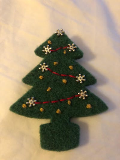 Joe's Toes Felt Tree Shapes