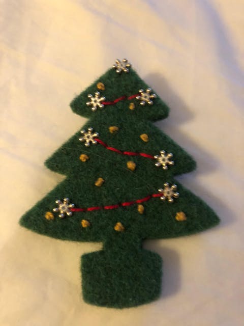 Joe's Toes Felt Tree Shapes