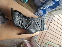 Kelly black - Stiletto heels slim - Customisable