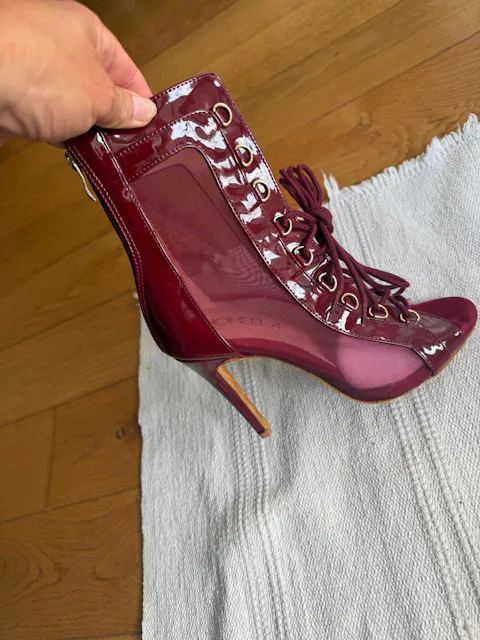 Jenna bordeaux - Talons stilettos - Personnalisable
