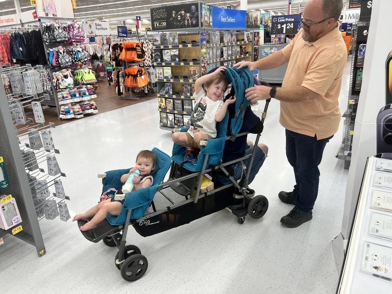 Big Caboose Triple Stroller
