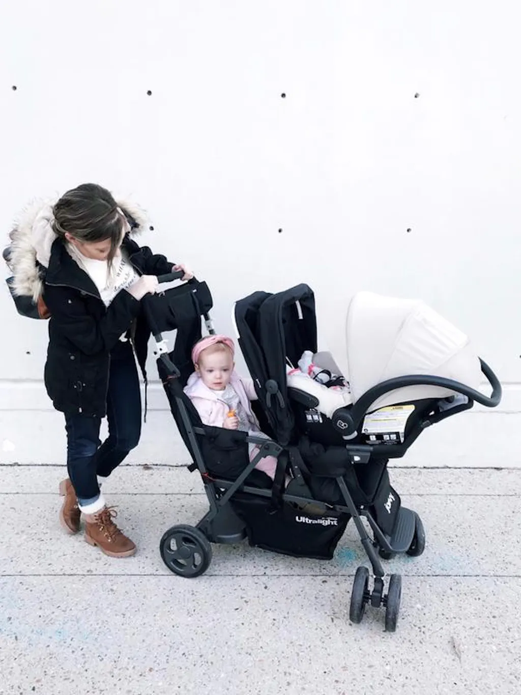 Caboose Too Ultralight Sit And Stand Tandem Double Stroller