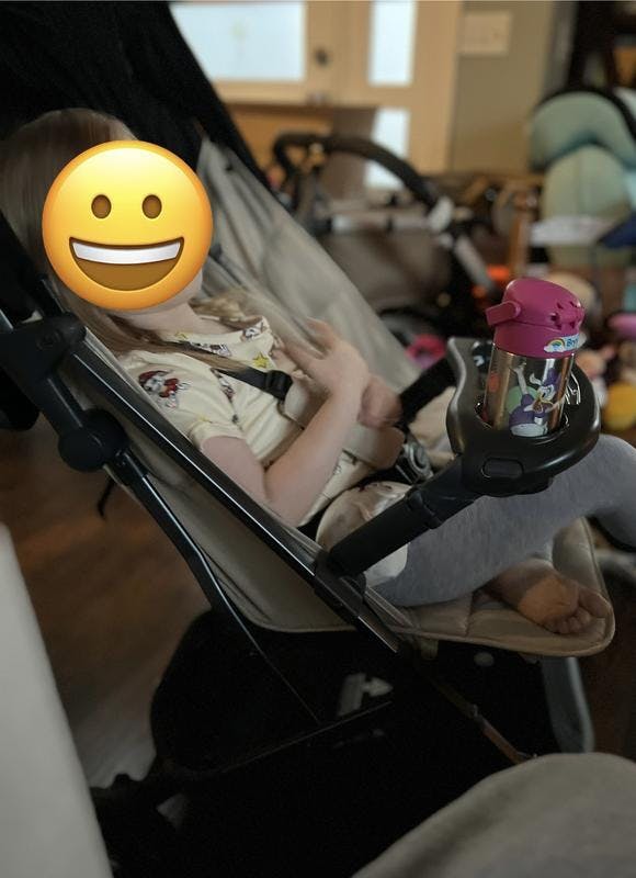 Kooper X2 Lightweight Compact Double Stroller With Trays
